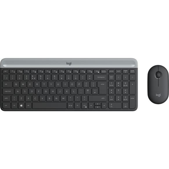 Klaviatūra belaidė Logitech MK470 Wireless Combo (US)  (920-009204) , 920-009204