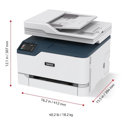 Spausdintuvas lazerinis Xerox C235 A4 Laser Color MFP 22ppm. Dvipusis, LAN, WiFi , C235V_DNI