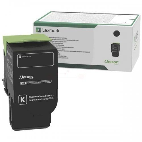 Lexmark (78C2XK0), juoda kasetė , 78C2XK0