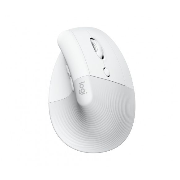 Pelė belaidė ergonominė Logitech Lift, Balta , 910-006475