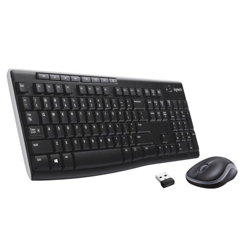 Bevielė klaviatūra ir pelė Logitech MK270, US int. 920-004509 , 920-004509