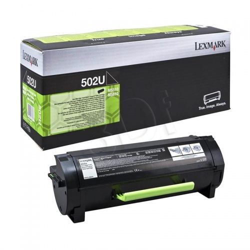 Lexmark 502UE (50F2U0E), juoda kasetė , 50F2U0E