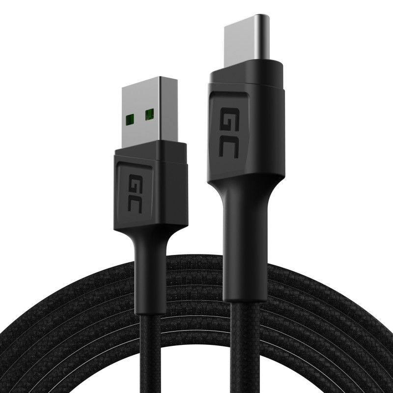 Green Cell Cable GC PowerStream USB-A – USB-C 200cm quick charge Ultra Charge, QC 3.0, 59078139635134