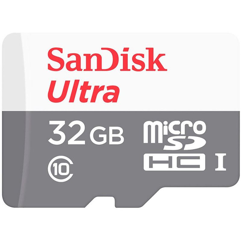 SanDisk Ultra microSDHC 32GB 100MB/ s 10 klasės UHS-I EAN:619659184384