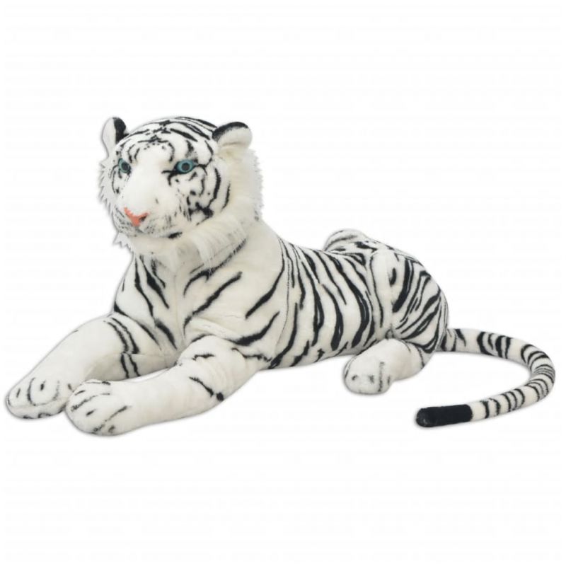 Žaislas tigras, pliušinis, baltas, XXL, 80164