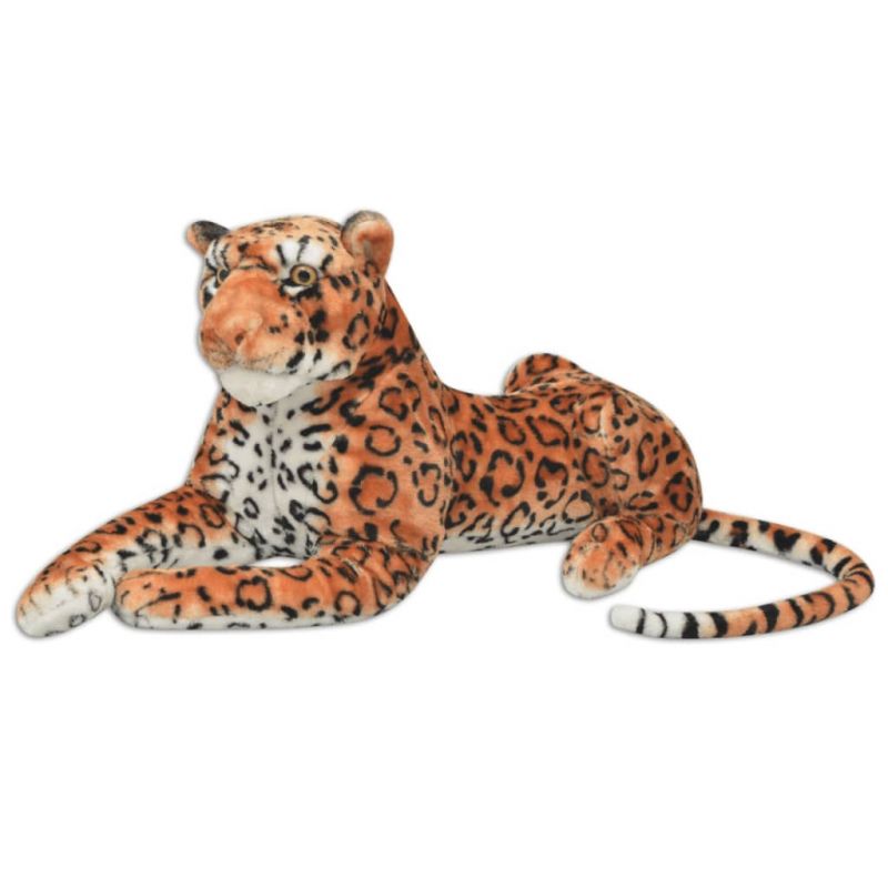 Žaislas leopardas, pliušinis, rudas, XXL, 80165