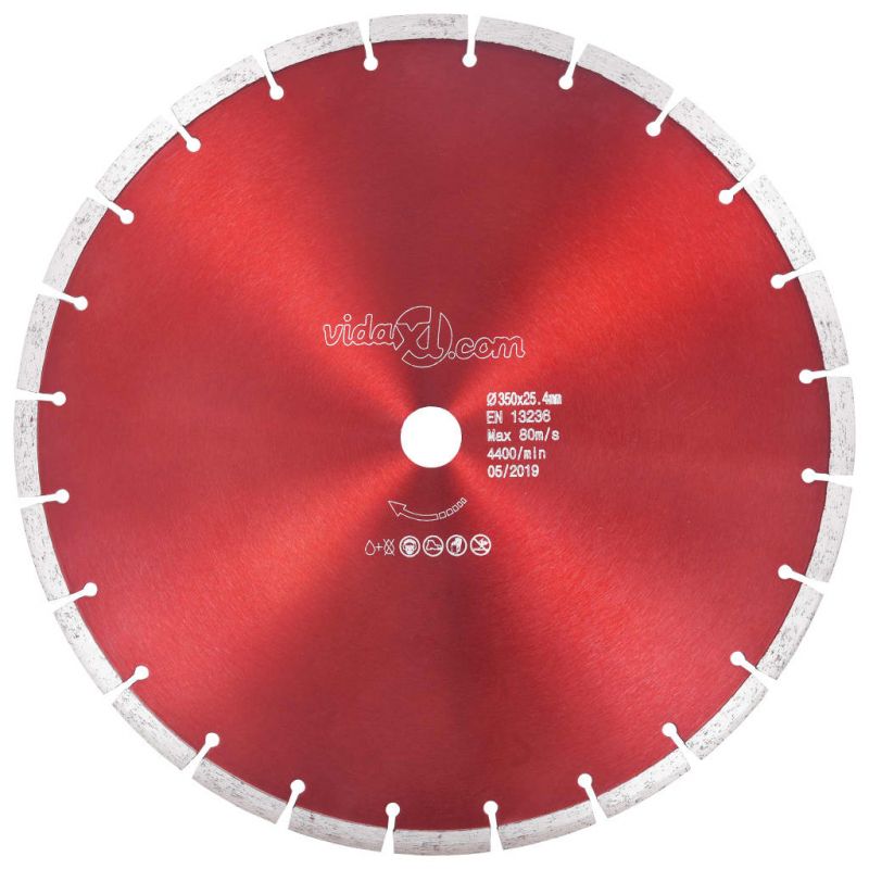 Deimantinis pjovimo diskas, plienas, 350mm, 143244