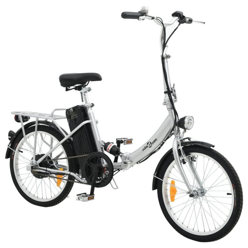 Sulankstomas elektrinis dviratis su akumuliatoriumi, aliuminio lydinys, 90814