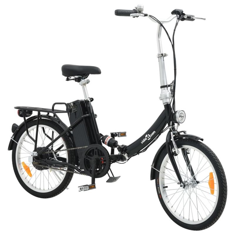 Sulankstomas elektrinis dviratis su akumuliatoriumi, aliuminio lydinys, 90815