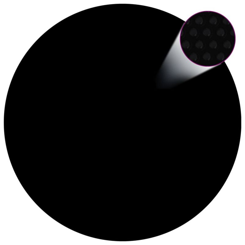 Baseino uždangalas, juodos spalvos, 381cm, PE, 92156