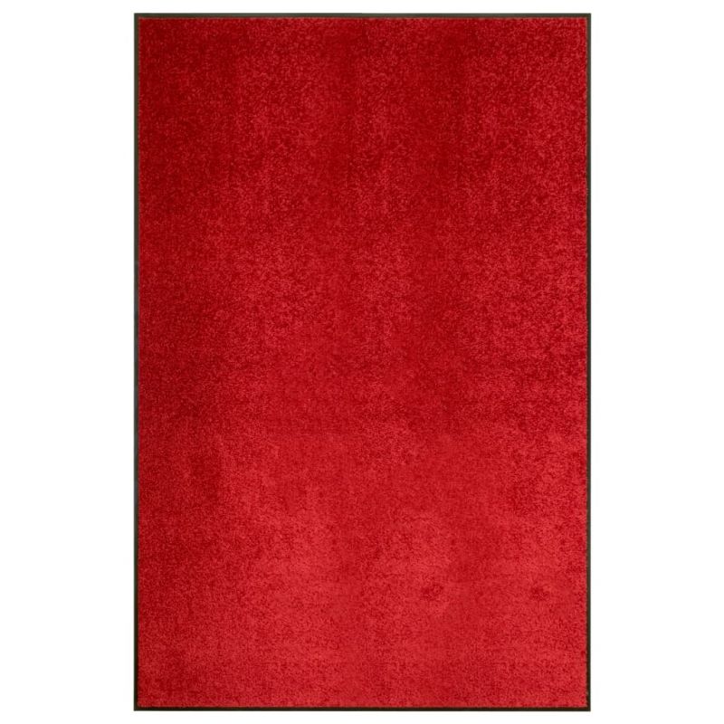 Durų kilimėlis, raudonos spalvos, 120x180cm, plaunamas, 323426