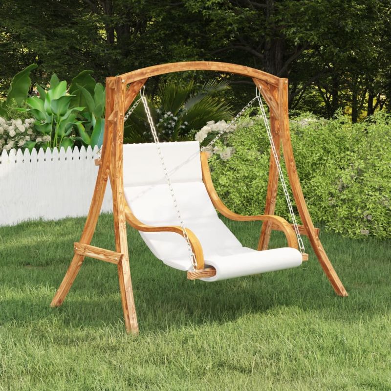 Supama kėdė su pagalvėle, tikmedžio apdaila dengta mediena, 313941