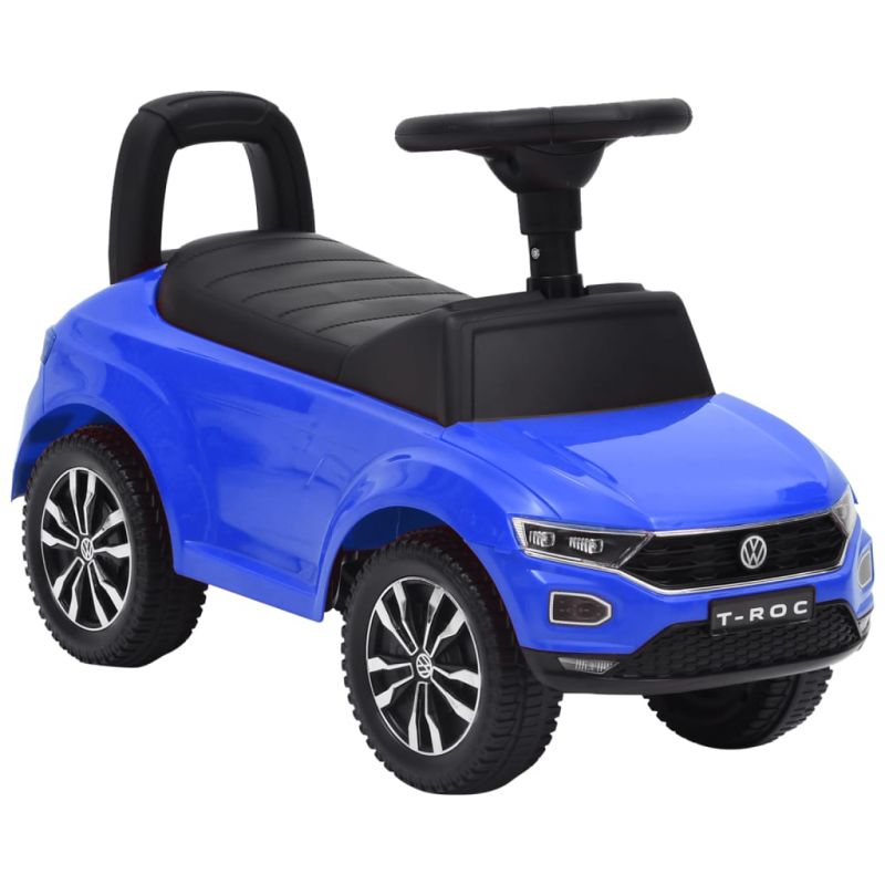 Paspiriamas vaikiškas automobilis Volkswagen T-Roc, mėlynas, 80328