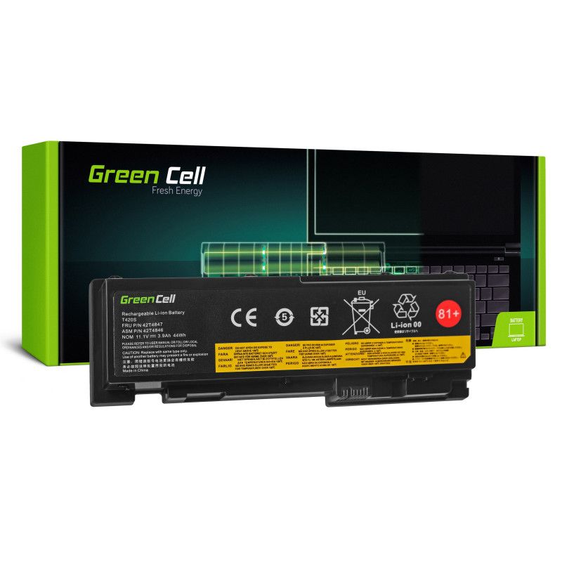Green Cell Battery 42T4844 42T4845 for Lenovo ThinkPad T420s T420si