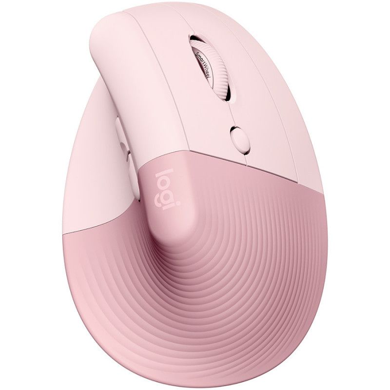 LOGITECH Lift Bluetooth vertikali ergonomiška pelė – ROSE/ DARK ROSE
