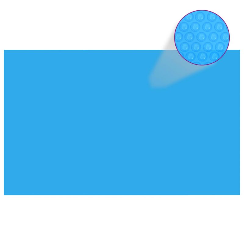 Baseino apdangalas, stačiakampio formos, 260x160cm, PE, mėlynas, 90675