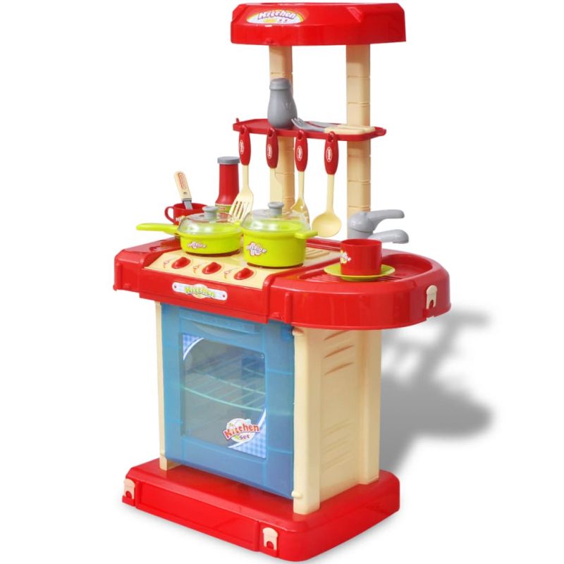 Vaikiška Žaislinė Virtuvė su Šviesos ir Garsų Efektais, 80108