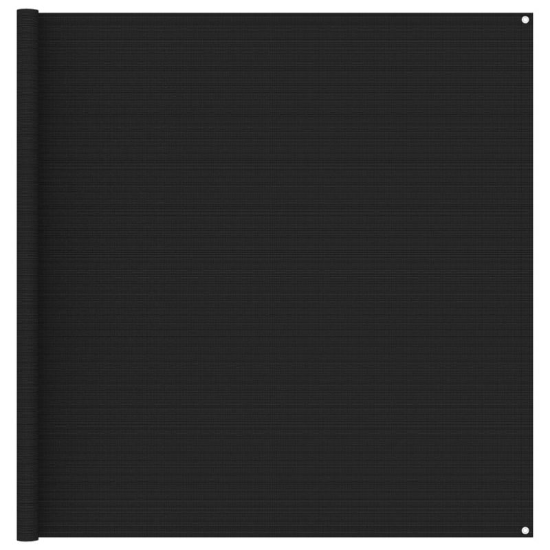 Palapinės kilimėlis, juodos spalvos, 200x400cm, 310778