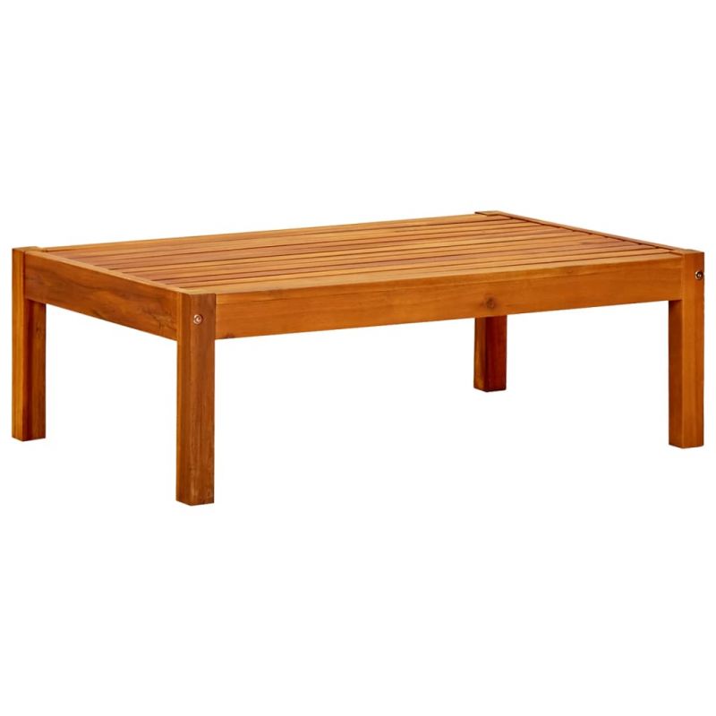 Sodo stalas, 85x57x29cm, akacijos medienos masyvas, 310322