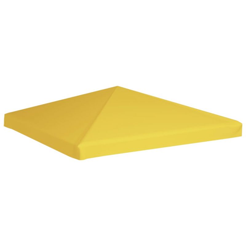 Viršutinis pavėsinės uždangalas, geltonas, 3x3m, 270 g/m², 312079