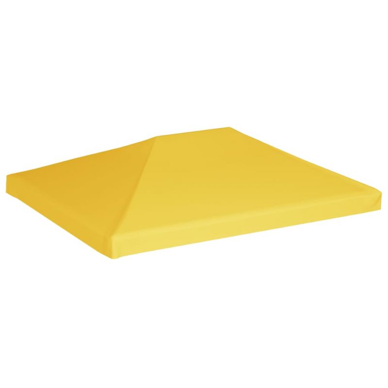 Viršutinis pavėsinės uždangalas, geltonas, 4x3m, 270 g/m², 312082
