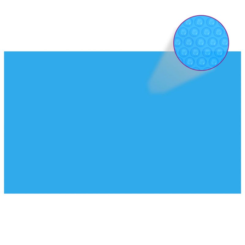 Baseino uždangalas, mėlynas, 500x300cm, PE, stačiakampis, 92958