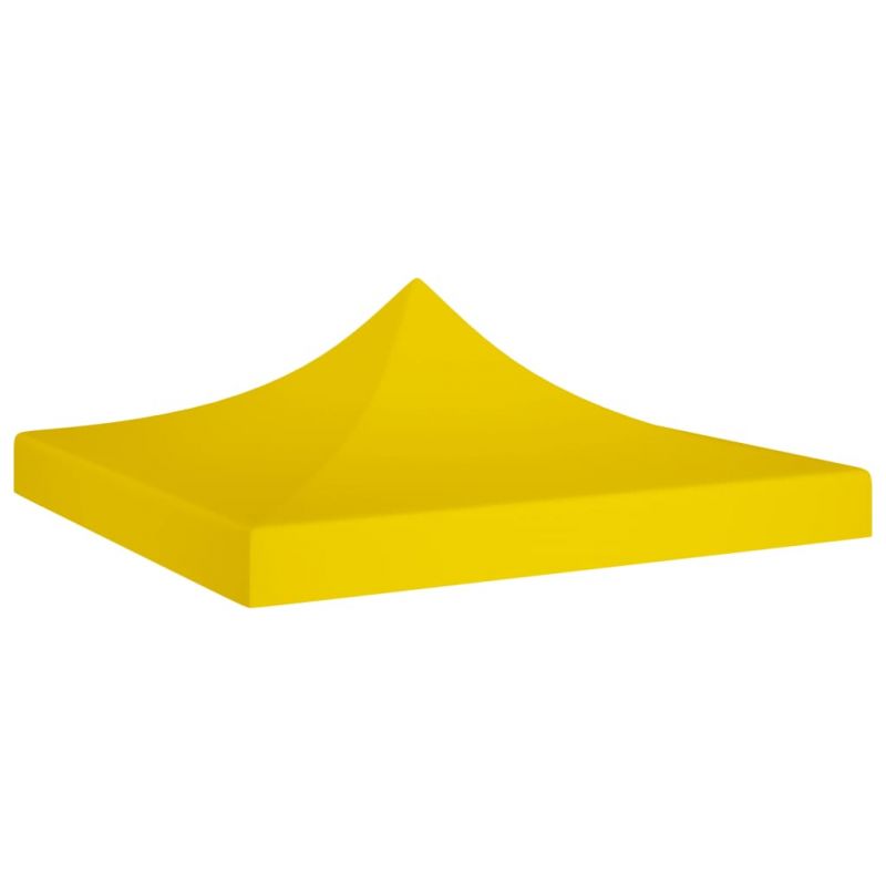 Proginės palapinės stogas, geltonos spalvos, 3x3m, 270 g/m², 315326
