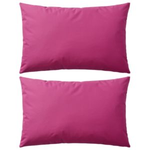 Lauko pagalvės, 2 vnt., rožinės spalvos, 60x40cm, 132296
