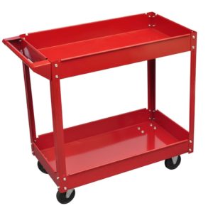 140154 Workshop Tool Trolley 100 kg Red, 140154