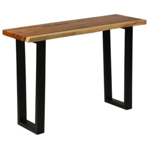 Konsolinis staliukas, tikr. skėtaro med. masyv., 110x35x75cm, 245504