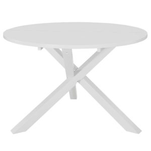 Valgomojo stalas, baltas, 120x75cm, MDF, 247632