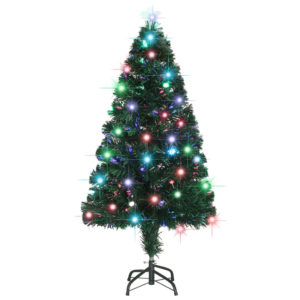 Dirbtinė kalėdinė eglutė su stovu, LED, 120 cm, 284300