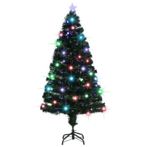 Dirbtinė kalėdinė eglutė su stovu, LED, 150 cm, 284301