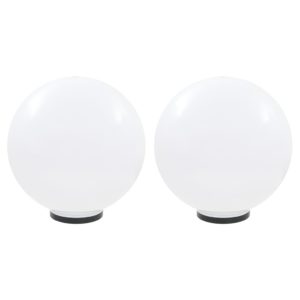 LED lempos, rutulio formos, 2vnt., sferinės, 50cm, PMMA, 277145