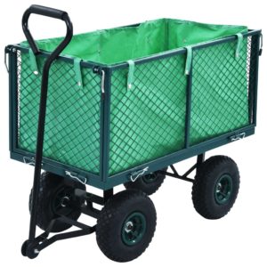 Rankinis sodo vežimėlis, žalios spalvos, 350kg, 145510