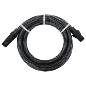 Siurbimo žarna su PVC jungtimis, juodos spalvos, 4m, 22mm, 151076